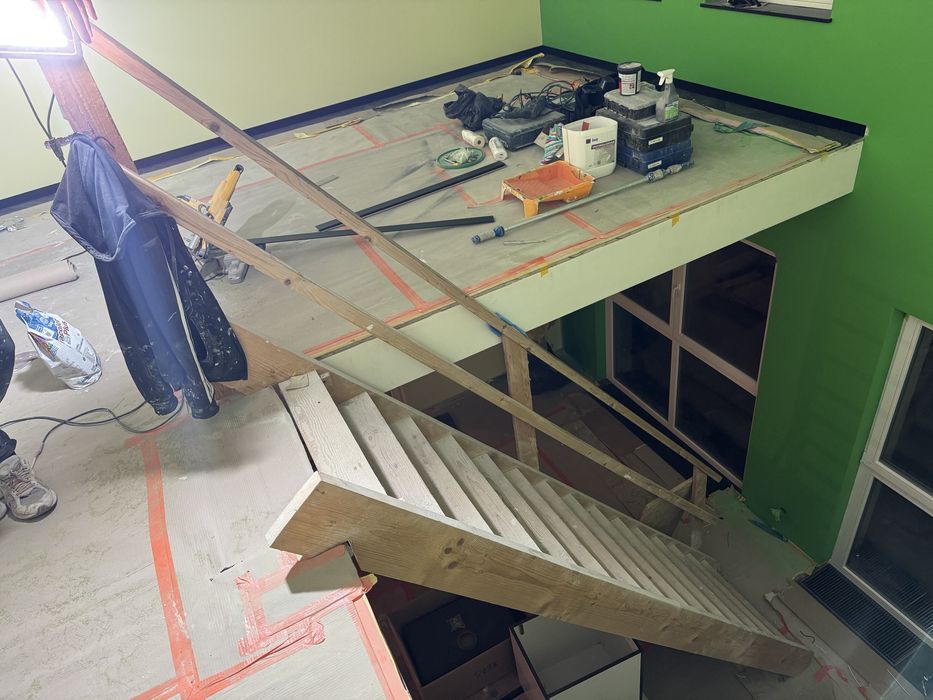 Schody budowlane robocze tymczasowe