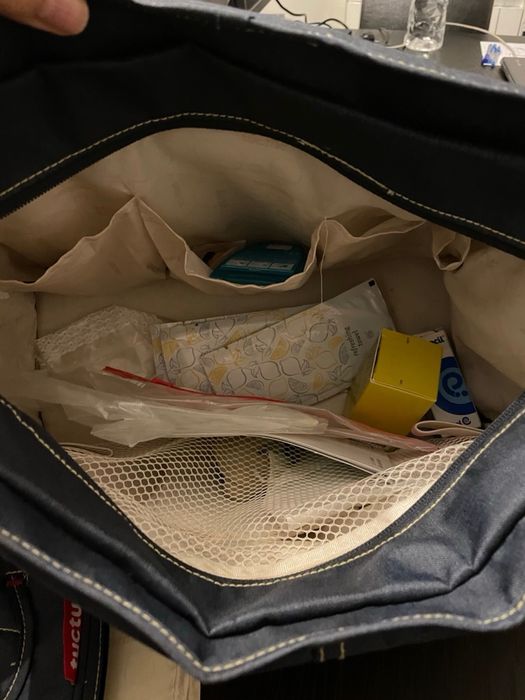 Conjunto mal matrrnidade e marsupio