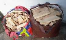 Lenha pinho 3 sacos