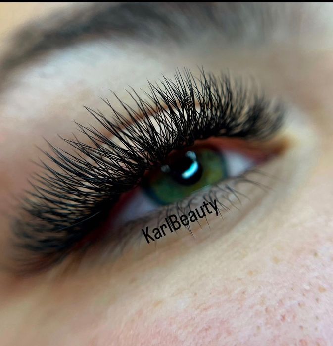 Przedłużanie rzęs, stylizacja rzęs 1:1, 2D-10D, WETLOOK, KIM