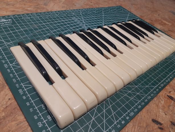 Nakładki klawiatury, klawisze do akordeonu niemieckiego