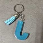 Porta chaves letra J
