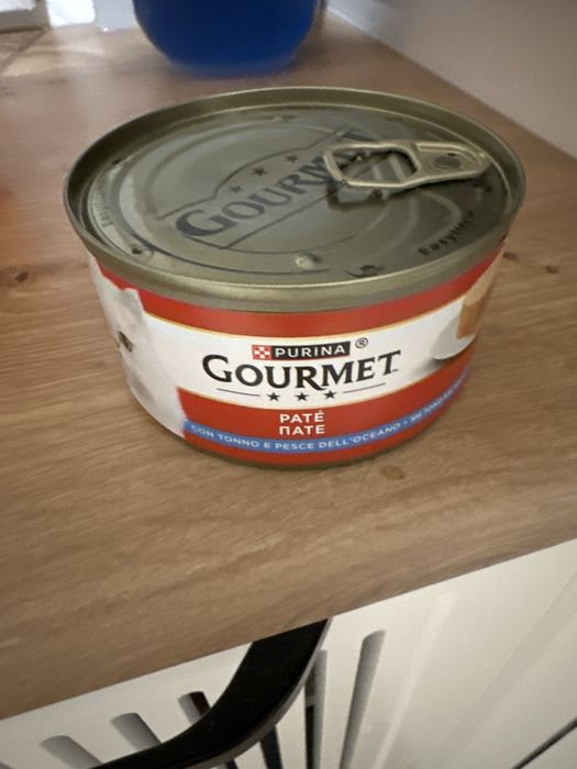 Karma mokra Kot Gourmet Purina pasztet 195g Tuńczyk i Ryby Morskie