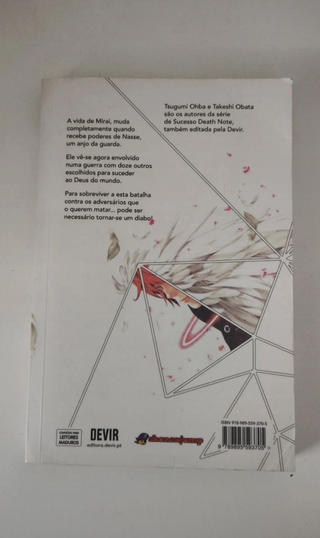 Livro Mangá Platinum End 1