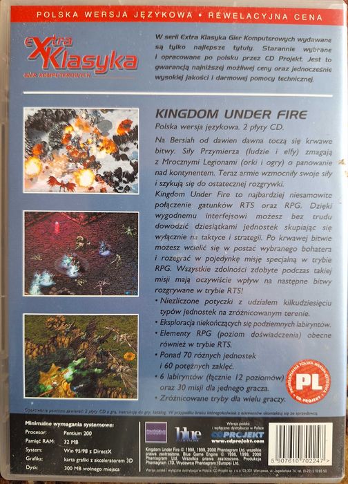 Kingdom Under Fire - gra PC CD - wersja polska