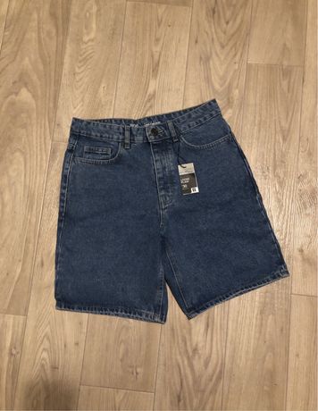 Новые шорты джинсовые primark 28 30 размер s m