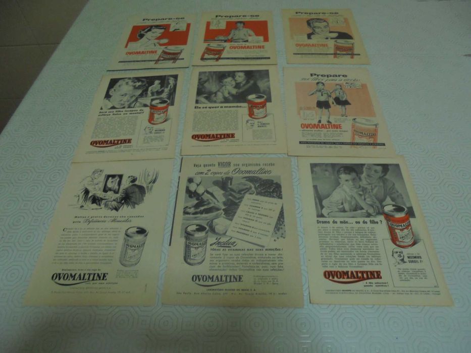 Ovomaltine publicidades antigas dos anos 60