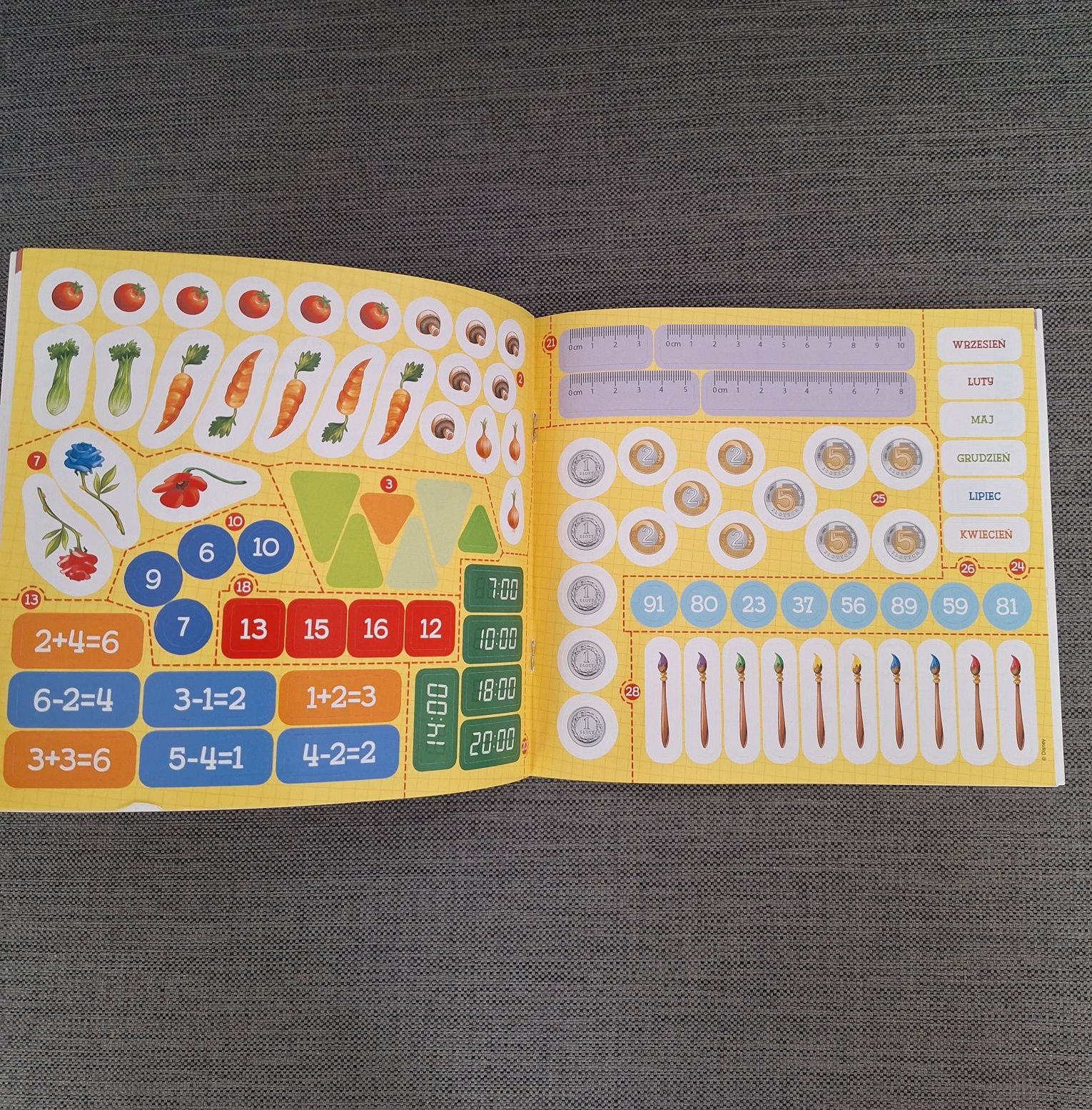 Disney UCZY cwiczenia Elementarz Matematyczny