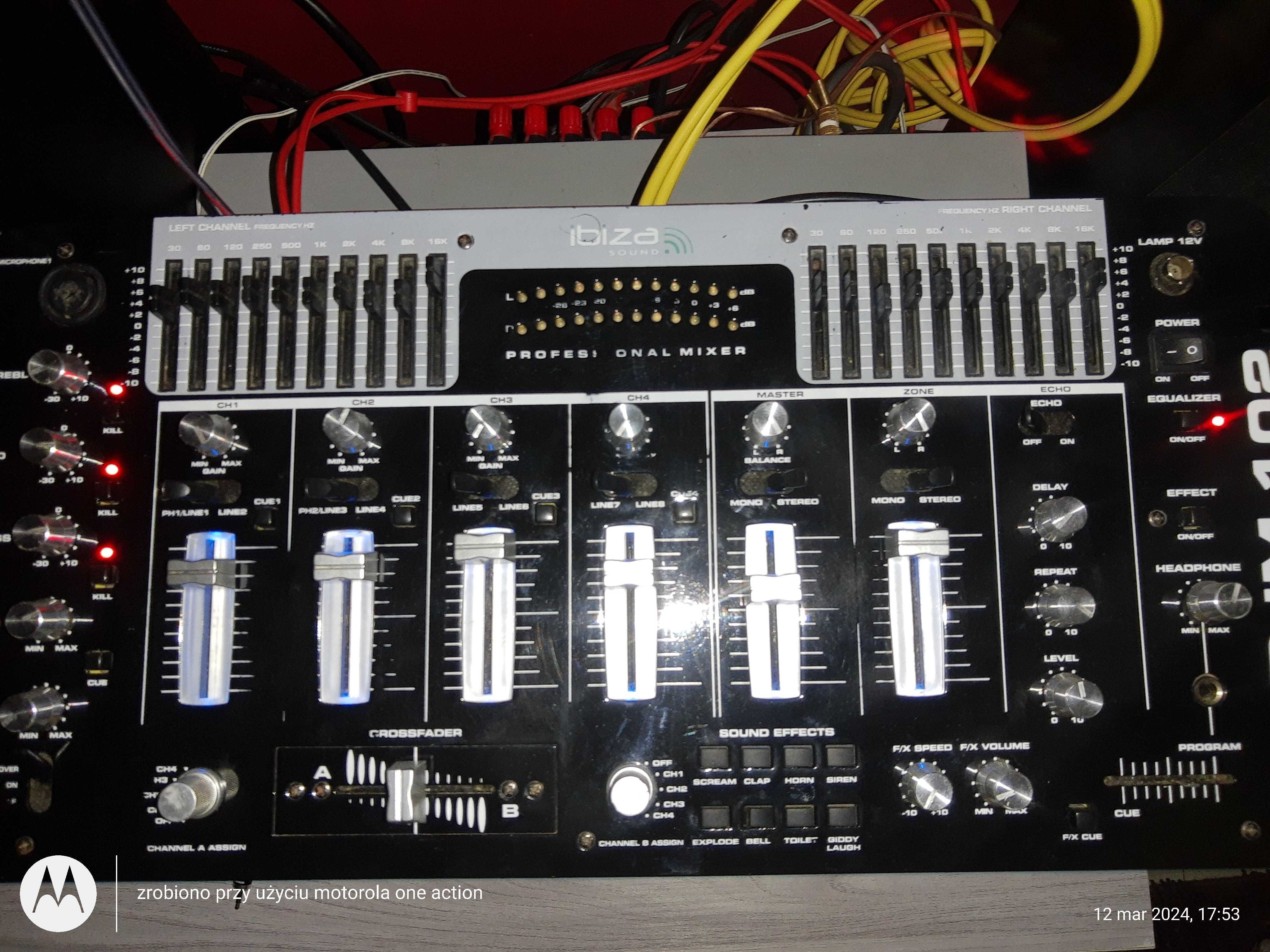 Mixer/Korektor estradowy