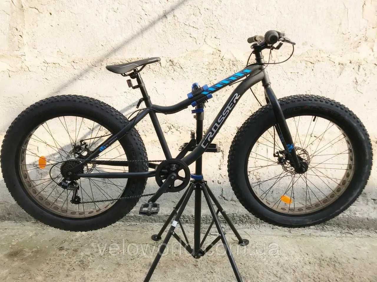 Фетбайк FATBIKE Crosser 26"/16,5 велосипед Shimano Велосипед