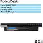 MR90Y Akku do Dell Inspiron bateria do Dell
