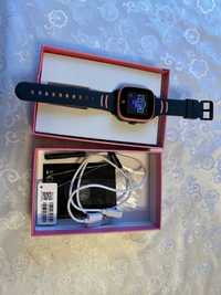 Różowy smartwatch dla dzieci Forever Look Me KW-500 4G LTE jak nowy