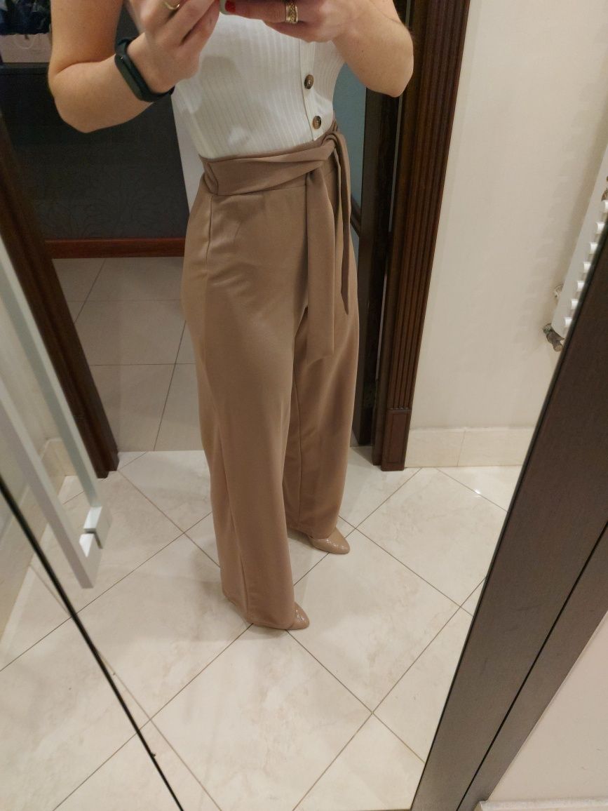 Sheinside XS proste eleganckie spodnie