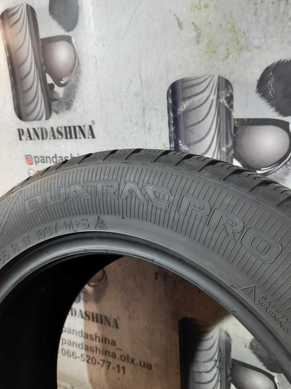 Шини 6-6,5мм 235/55 R17 VREDESTEIN QuaTrac Pro б/у всесезон склад