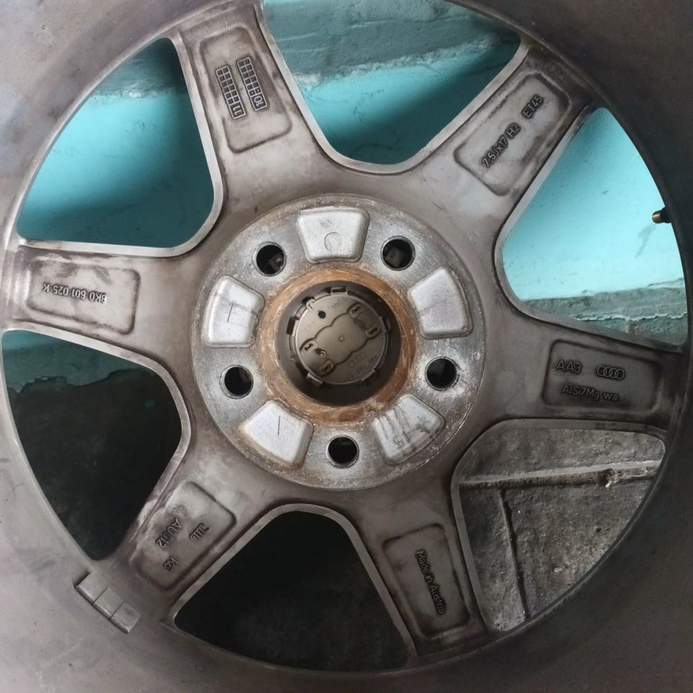 Диски титанові R-17 оригінал AUDI 5/112 ideal.