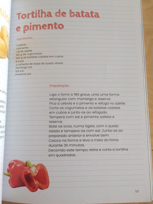 Livro Vamos Comer de Pedro Jorge Master Chef Junior