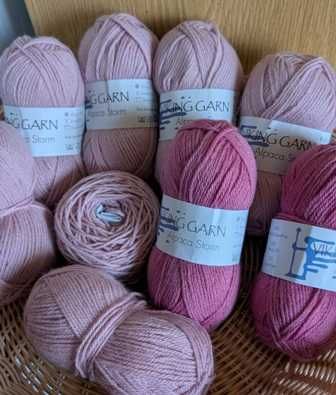 Włóczka, alpaka/merino/nylon.