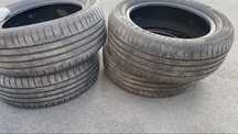 Opony 4x Goodyear efficient grip 225/55 r17 (2016 rok) sprawdzone