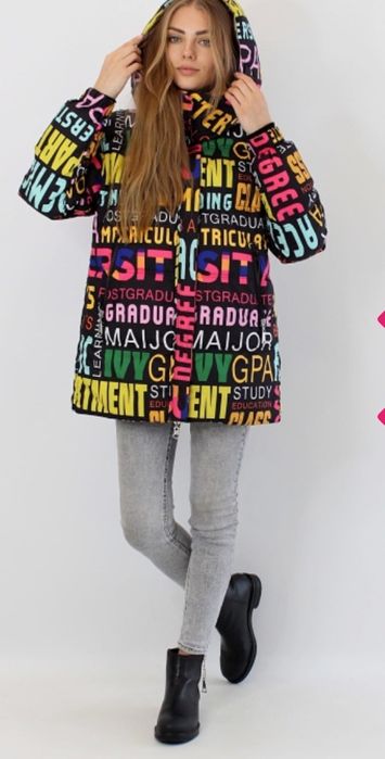 Пуховик,куртка двусторонняя