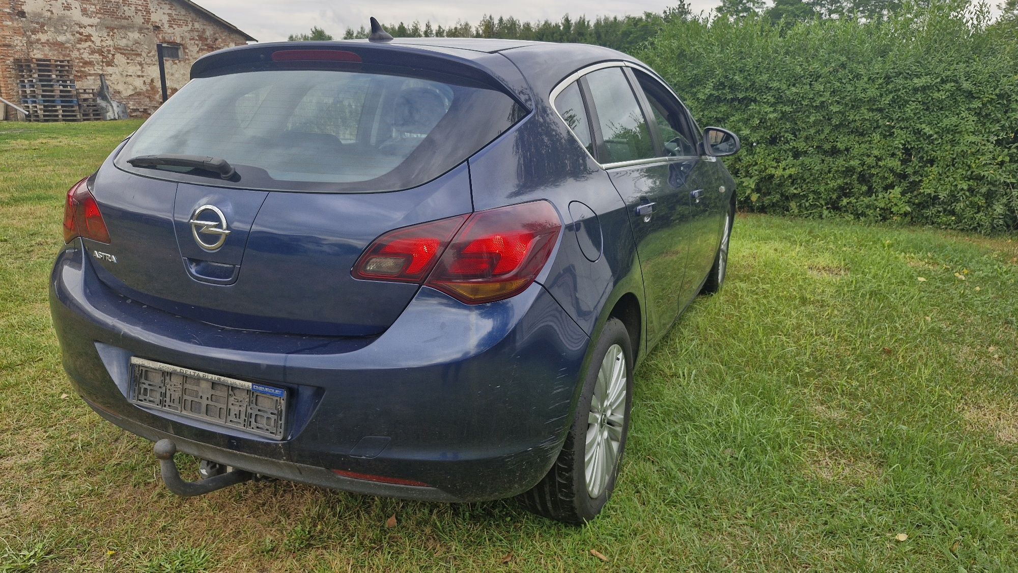 Opel Astra J 1.7d maska błotnik zderzak komplet z22a