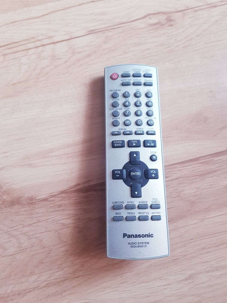 Oryginalny pilot PANASONIC N2QAJB000132 - AUDIO SYSTEM - CD