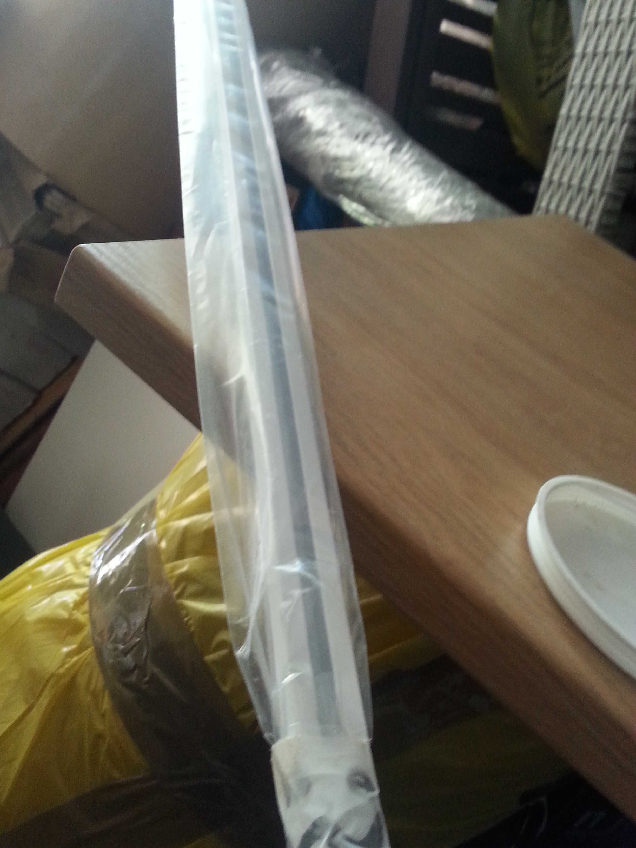 Karnisz - Simple 320 aluminiowa szyna podtynkowa biała dł. 230 cm