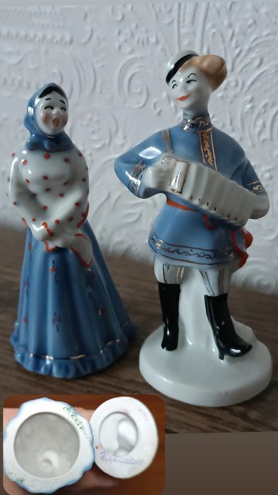 Фарфоровые статуэтки винтаж СРСР
