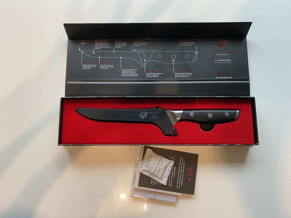 Orient Nóż Do Trybowania Miesa Niemiecka Kuta Stal X50 Ultra+ Nowy