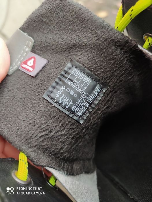 Ecco 42 ботинки єврозима черевики чоботи теплі кросівки взуття ессо