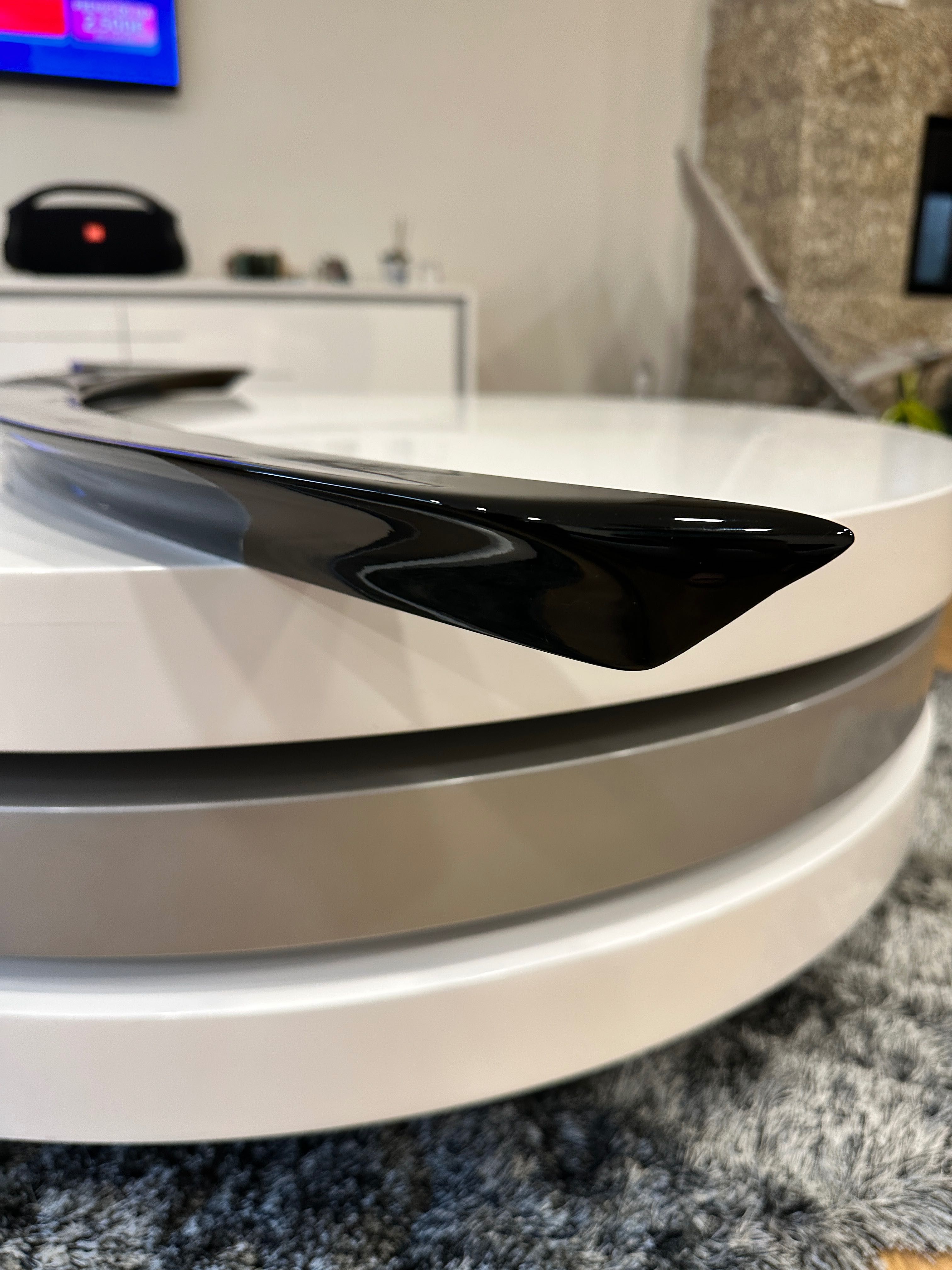 Aileron Mala Mercedes (W205) (C43/C63), preto brilhante