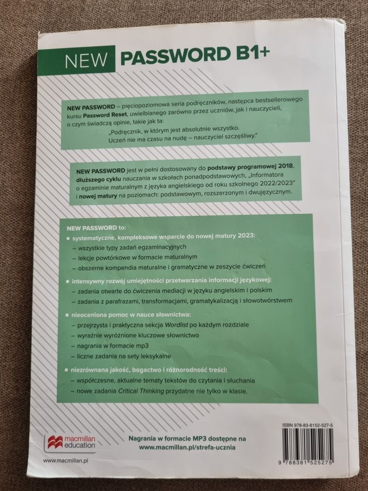 New password b1+ podręcznik