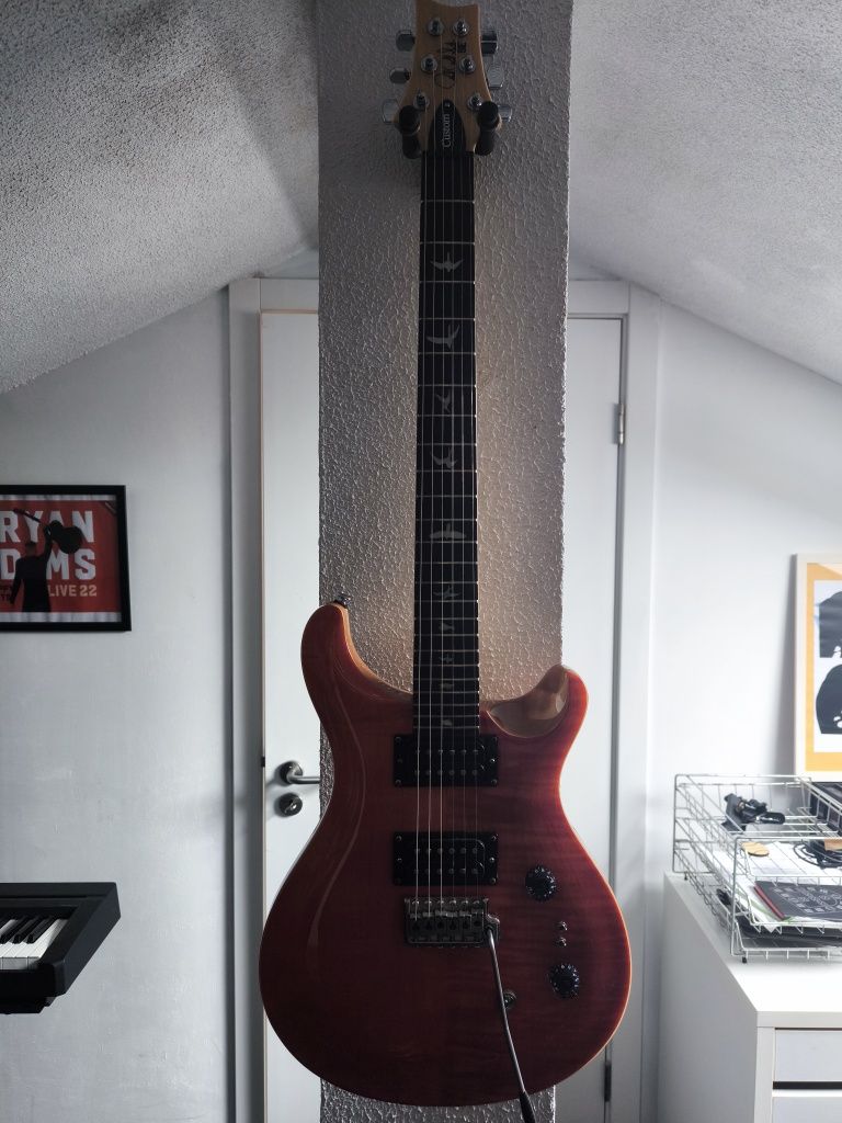 PRS SE Custom 24 Cherry flame