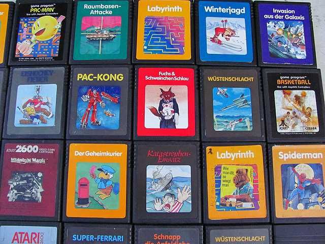 Kartridż kartridże gry na konsolę Atari 2600