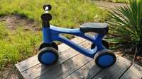 Rowerek - Jeździk mini niebiesko-czarny