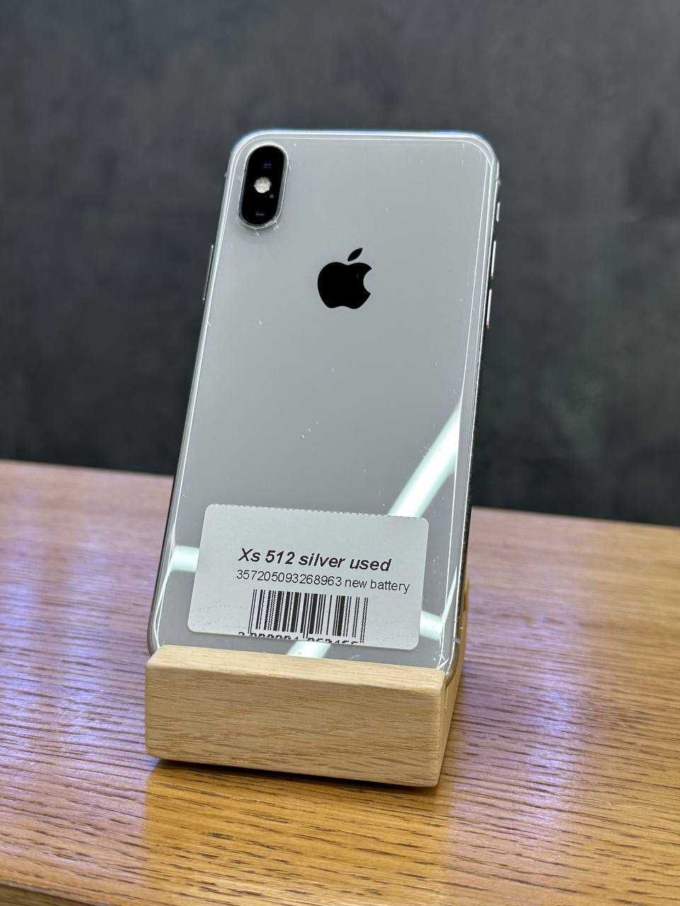 iPhone Xs 512 Silver (New Battery) used - ЯБКО, Проскурівська 1