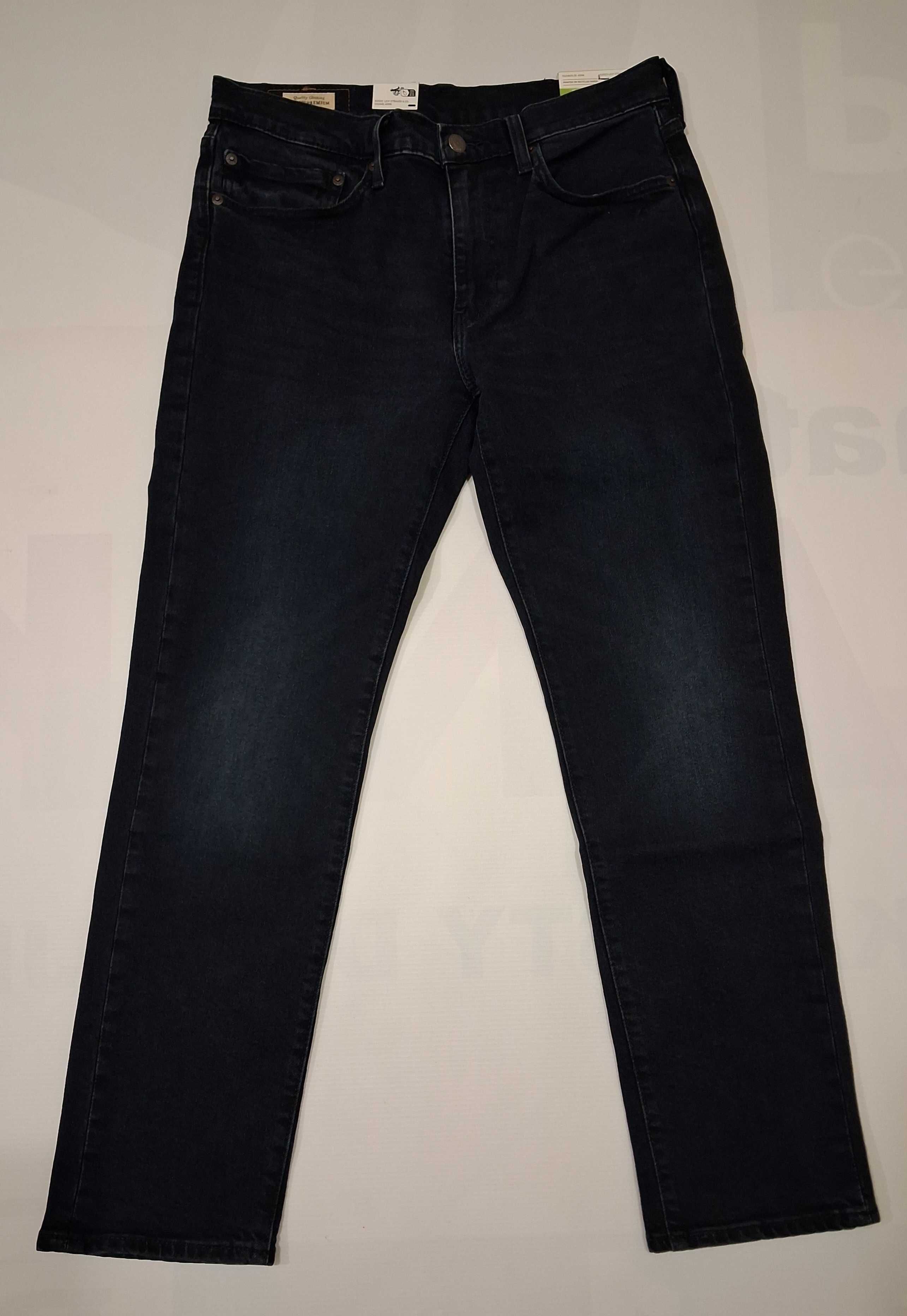 Spodnie Levis 511 Slim Jeans 32x30 Granatowe