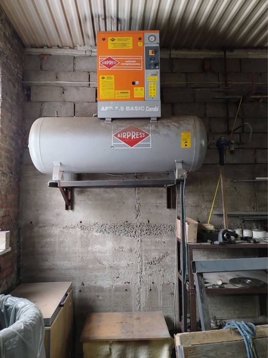 Sprężarka śrubowa - likwidacja zakładu mechanicznego