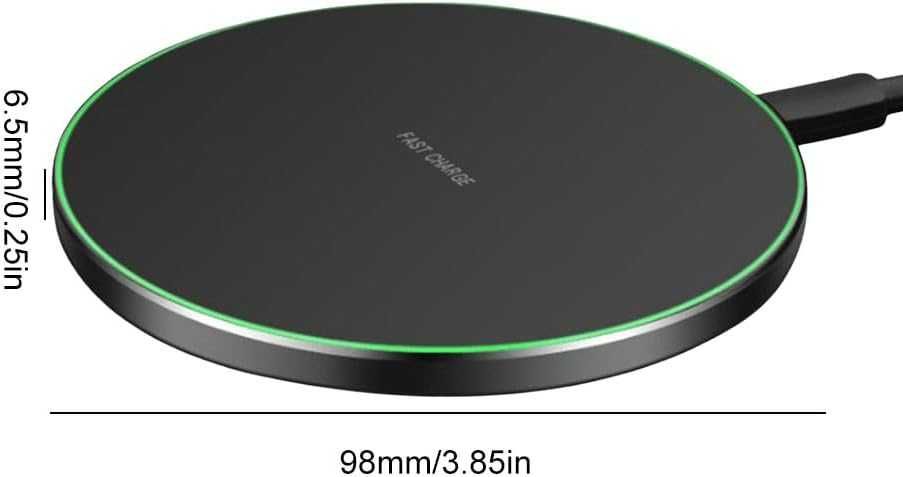 Ładowarka Indukcyjna iPhone Samsung 15W QI Mocna Bezprzewodowa Fast