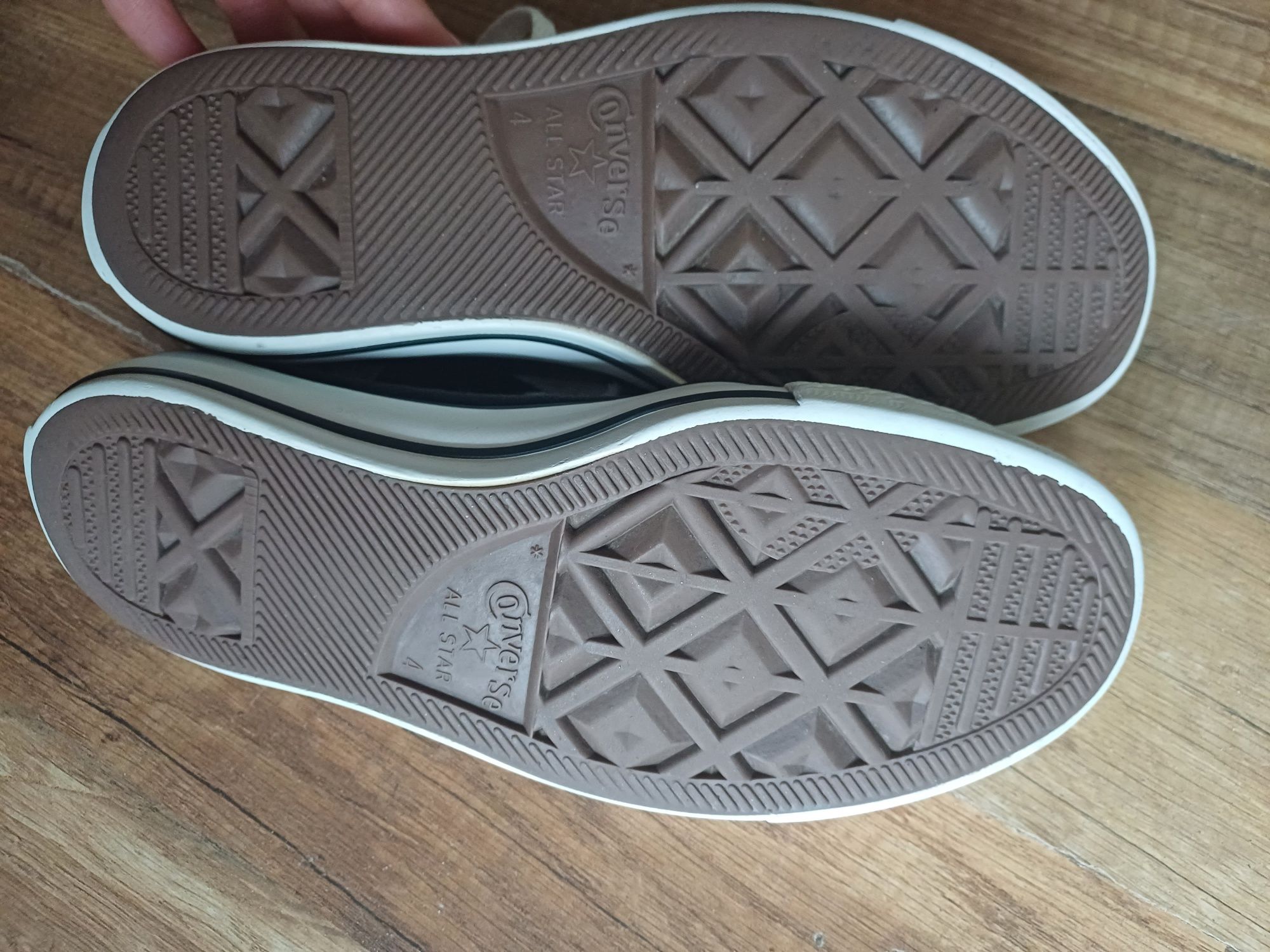 Converse 36.5 czarne wysokie trampki conversy chłopiec dziewczynka
