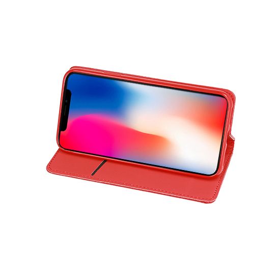 Kabura Smart Book Magnet Do Xiaomi Redmi 12 Czerwona