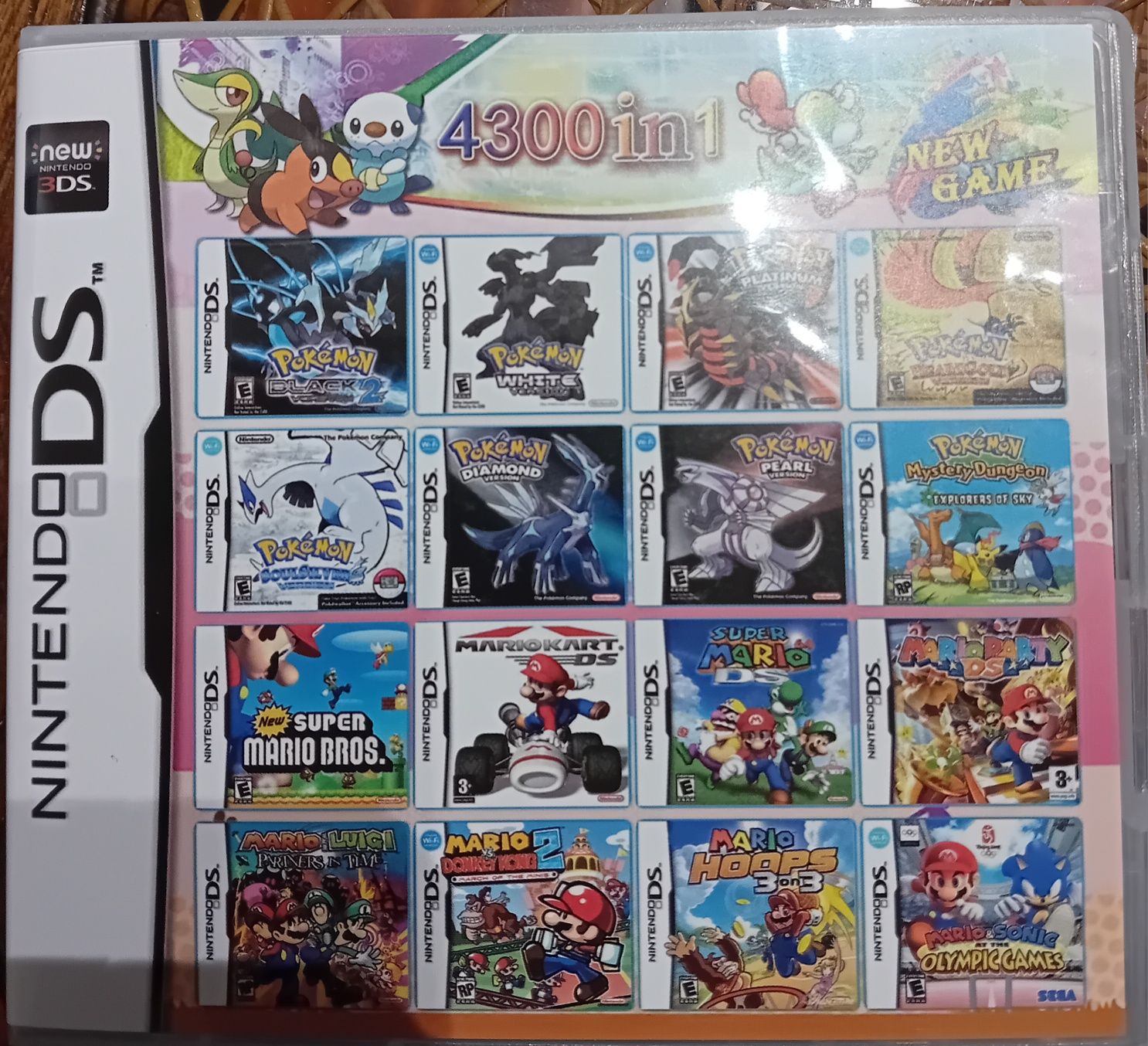 4300 jogos Nintendo DS/3DS