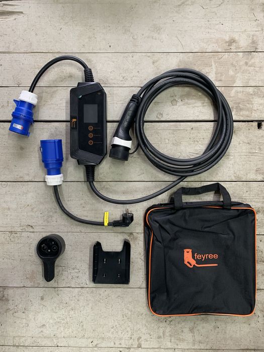 Зарядка FEYREE 220V 32A 7 KW TYPE1 та TYPE2 з WIFI