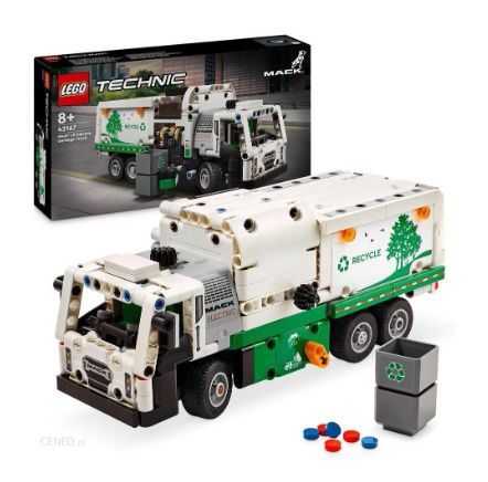 LEGO Technic 42167 Śmieciarka Mack LR Electric