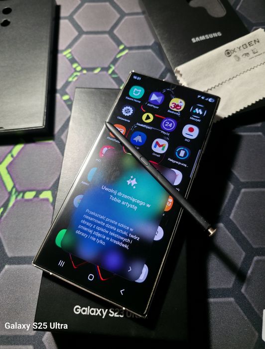 Samsung S23 Ultra, stan idealny. Mega dodatki.
