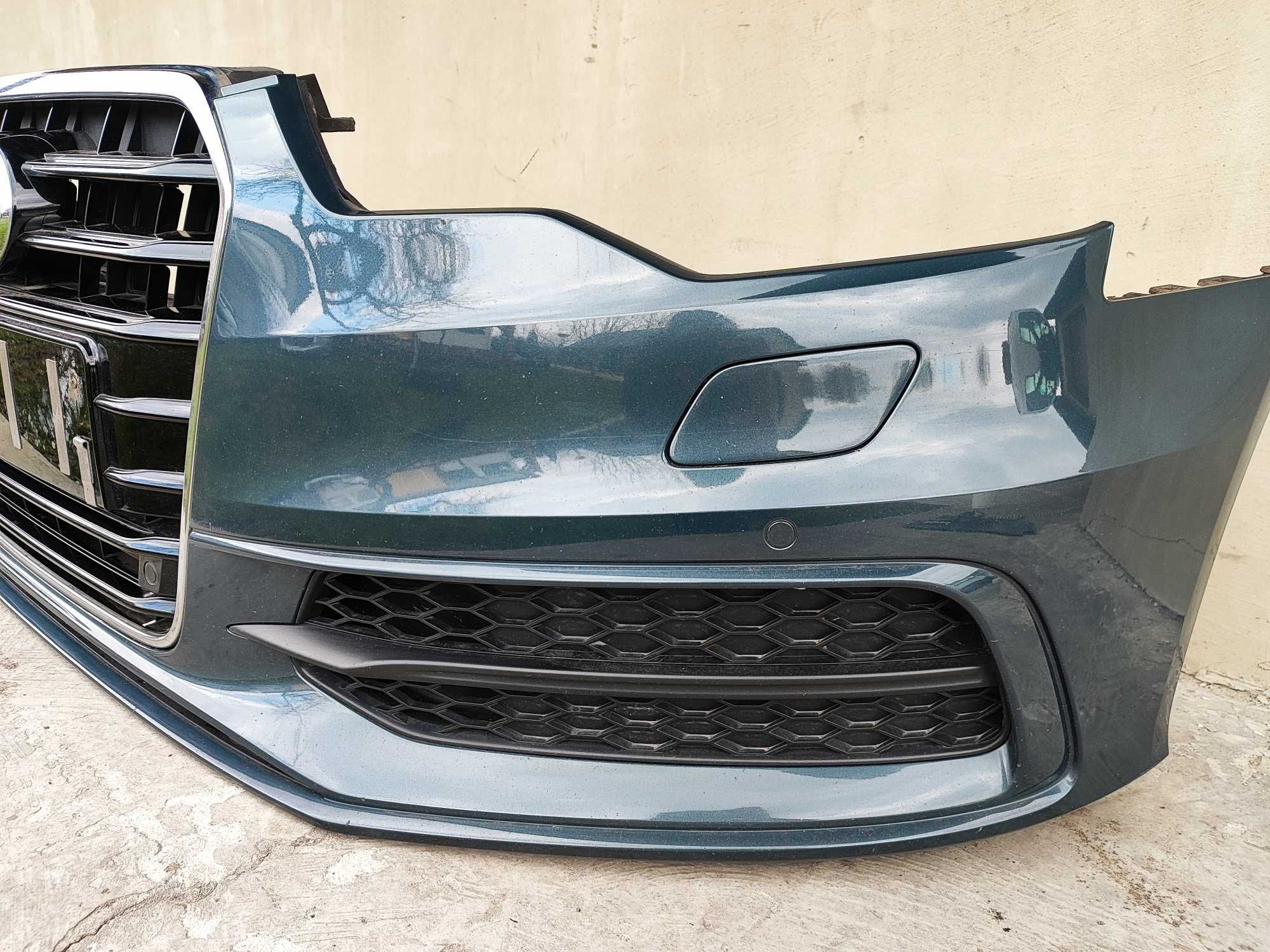 Audi A6 C7 zderzak przód przedni LX5N s-line