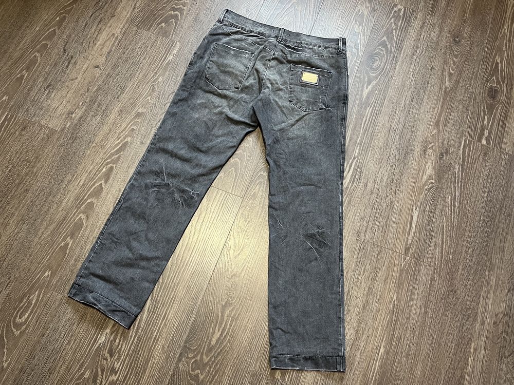 Чоловічі джинси Dolce & Gabbana Vintage Washed Damage Denim Pants