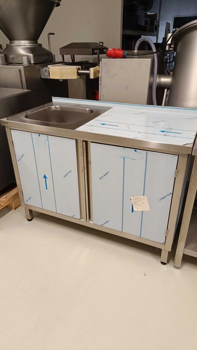 Zlew gastronomiczny z szafką NOWY