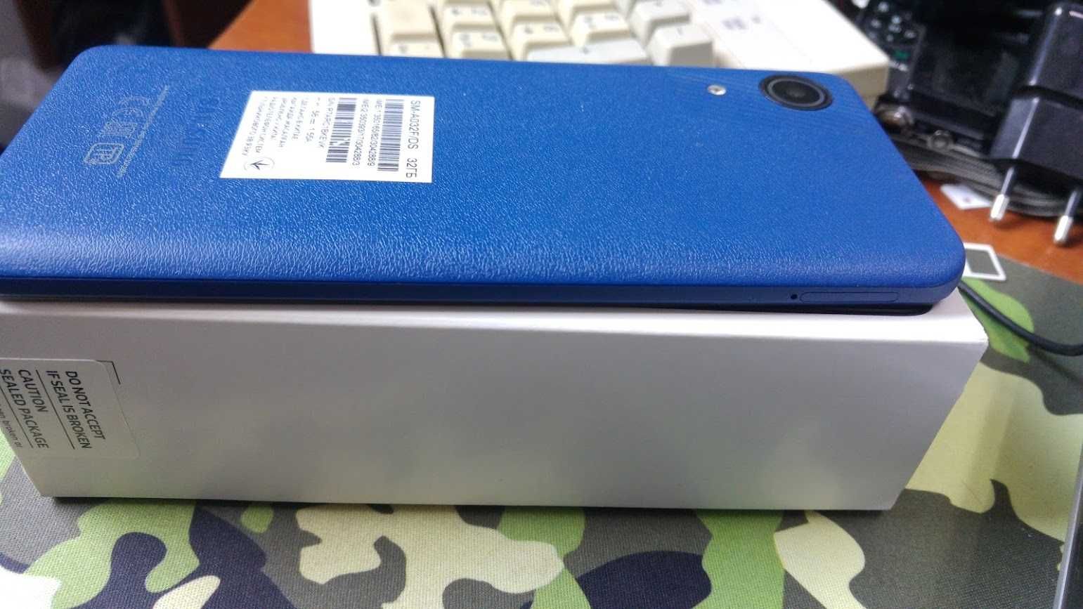 Телефон  Samsung SM-A032F Galaxy A03 Core DS 2/32Gb Blue