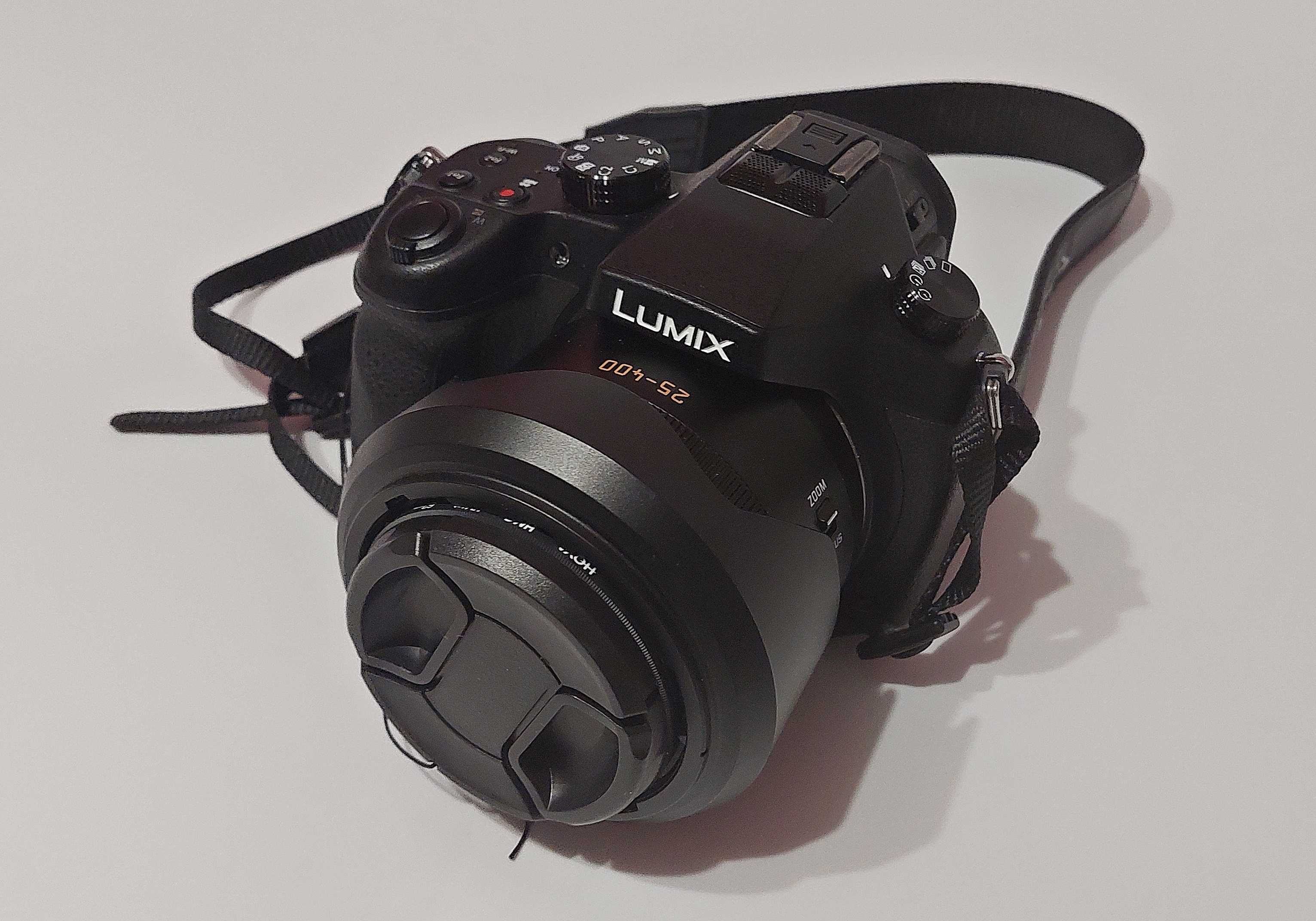 Aparat Panasonic Lumix DMC-FZ1000 4K + akcesoria, jak nowy!