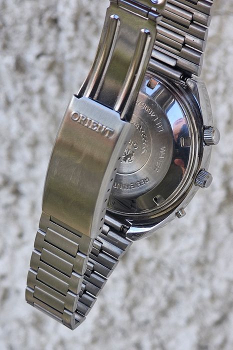 Zegarek Orient Cesarski Patelnia niebieski